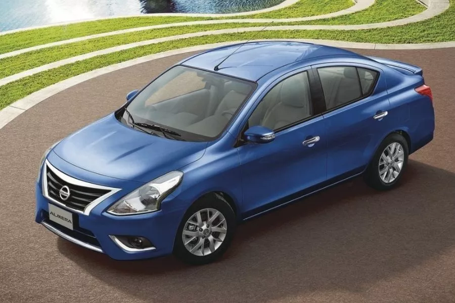 A picture of the Nissan Almera