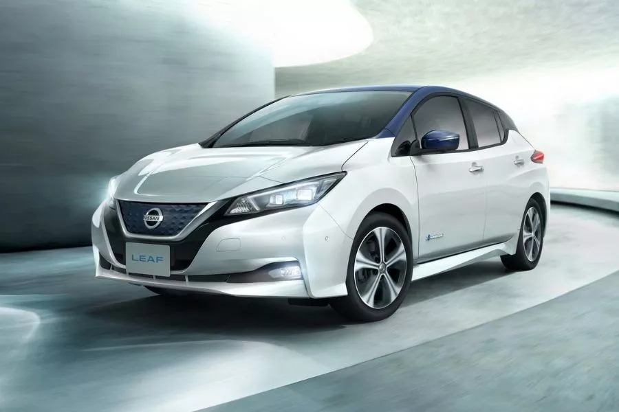 Nissan LEAF front view