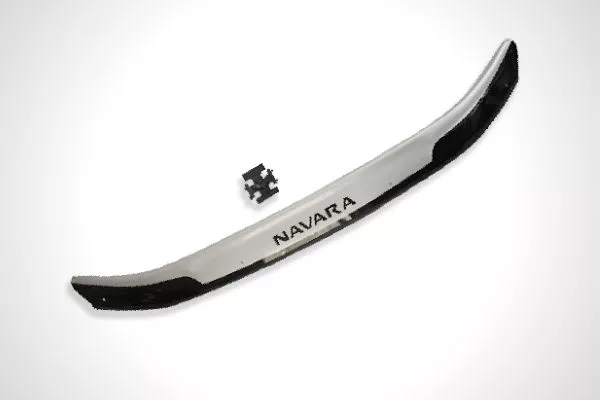 Nissan Navara NP300 Two-Tone Hood Guard Black