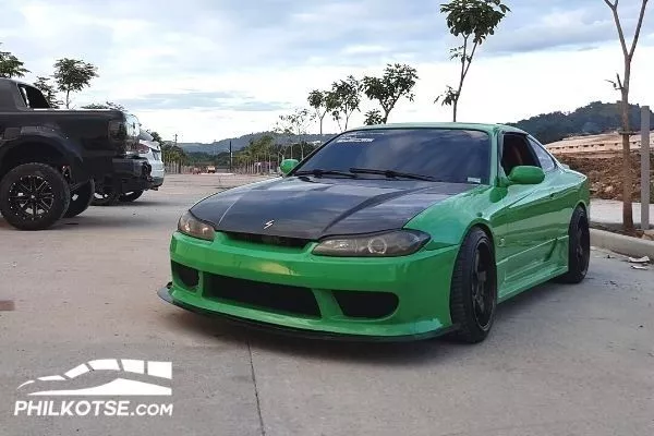 A picture of a Nissan Silvia