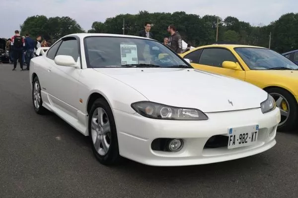 A picture of a fresh Nissan Silvia