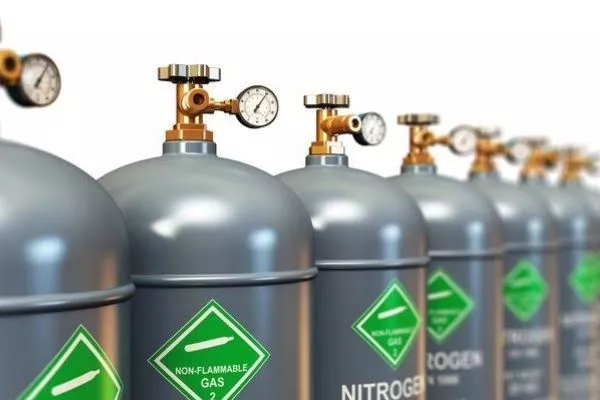 A picture of nitrogen canisters