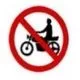 No motorcycle