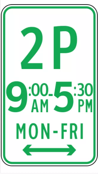 Time Restricted Parking