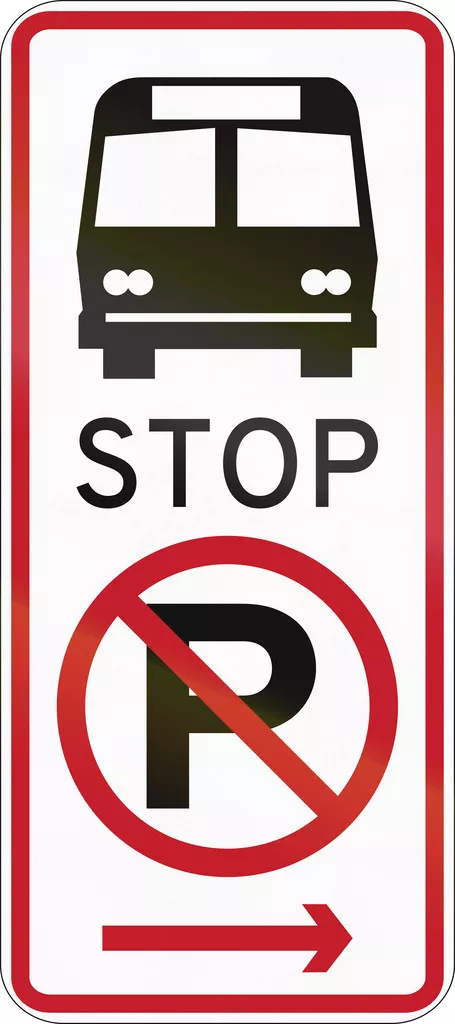 No Parking, Bus Stop