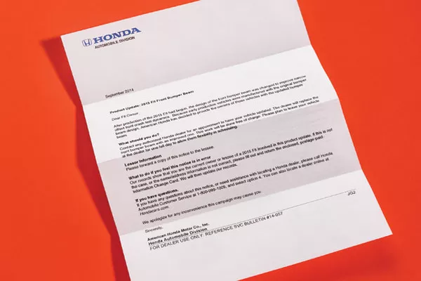 An actual letter is one of surest ways that the company would contact you A letter