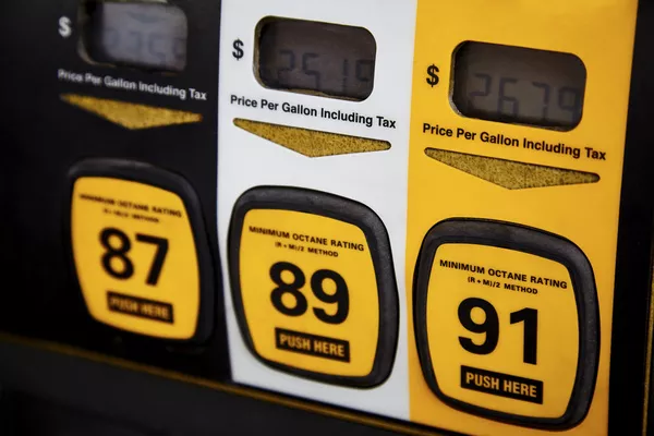 fuel octane rating 