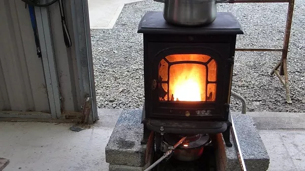 Fire used for cooking