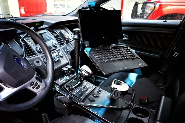 Netbook inside the car