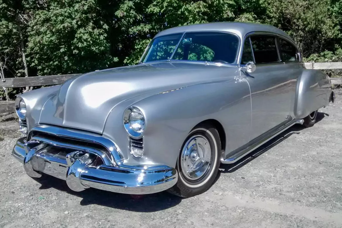 A picture of an Oldsmobile Rocket 88