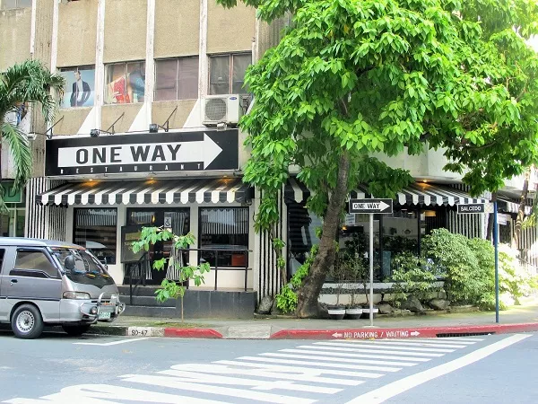 Makati one-way street