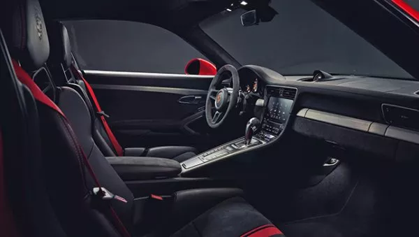 the new Porsche 911 GT3 seats