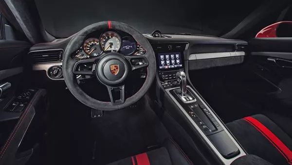 the new Porsche 911 GT3 inside