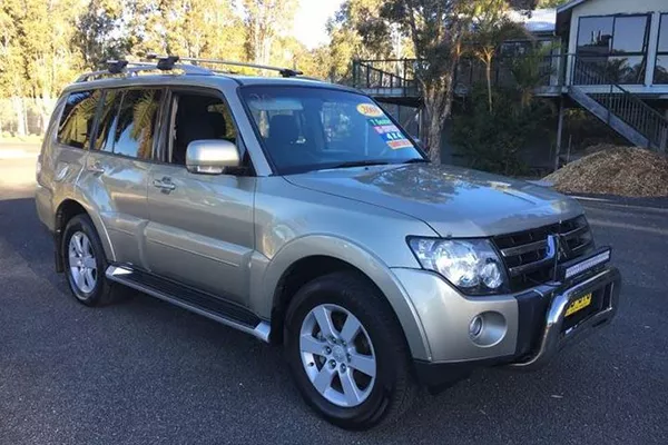 A picture of a Mitsubishi Pajero