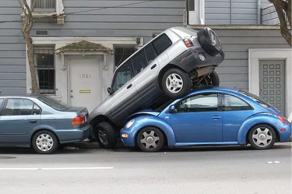 Parallel parking fail