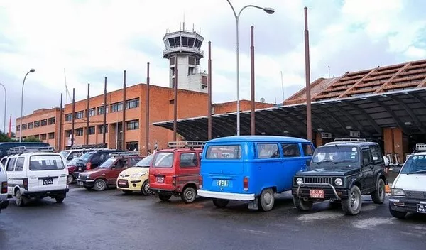 Cars parking in shopping cart areas