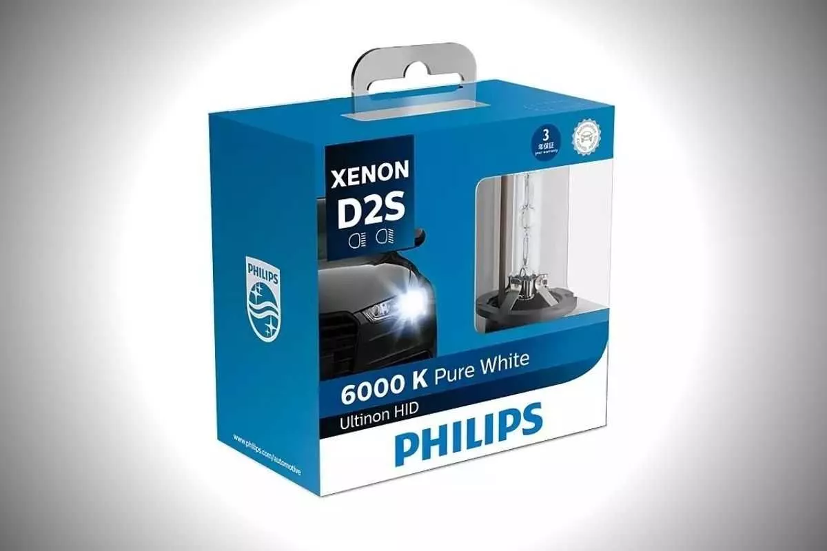 A picture of the Philips Ultinon HID kit