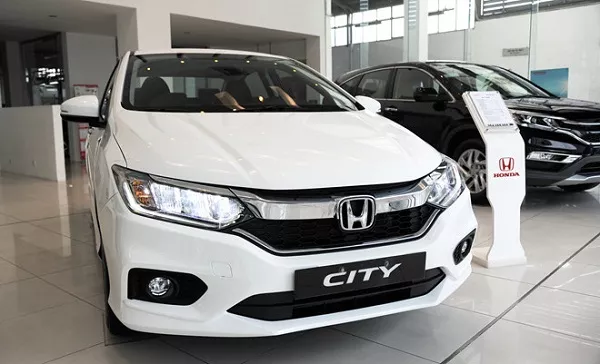 A picture of a Honda City sedan