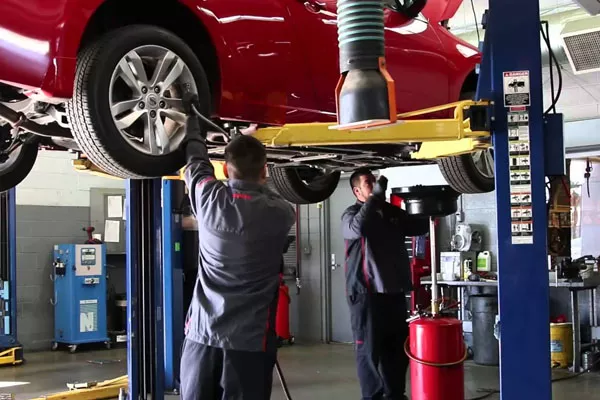 A photo showing how PMS is done