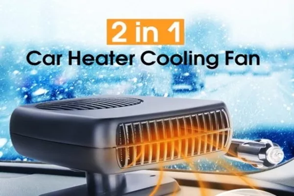 Portable 2-in-1 car heaters 