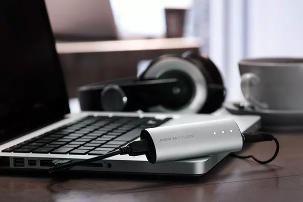 Portable DAC used with laptops