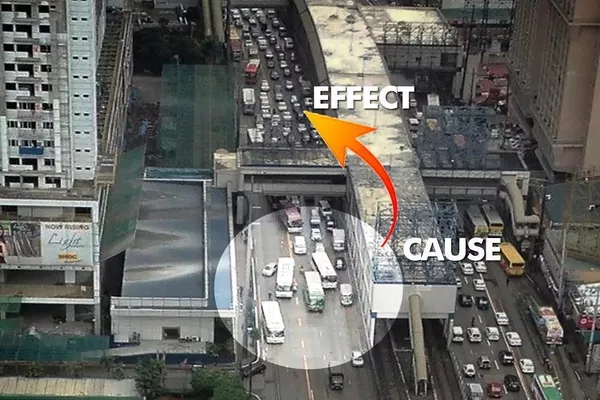 reckless driving is one common cause of traffic jam and road accidents