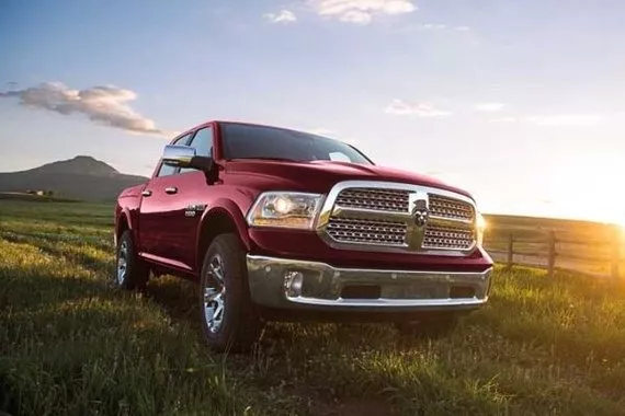 Ram 1500 front view