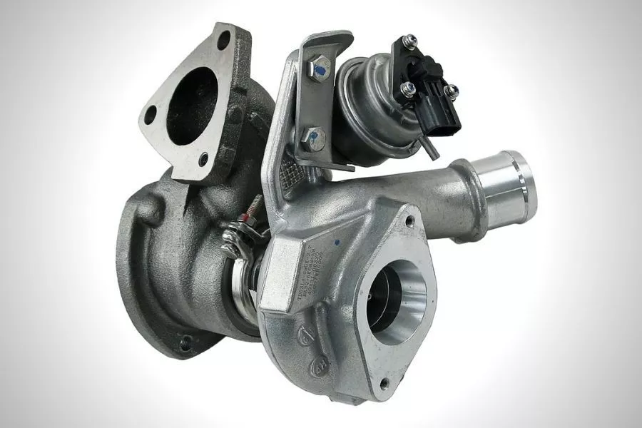 A picture of a replacement turbo for the 2.2-liter Ford Ranger