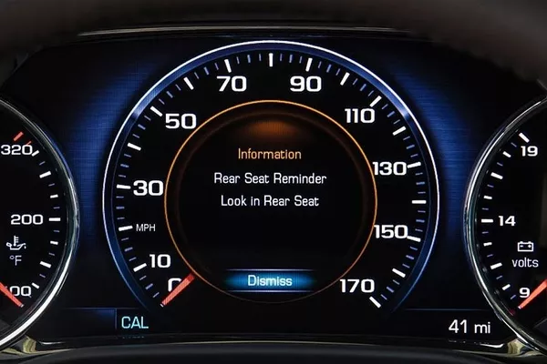 rear seat reminder system