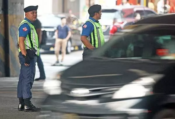 a Philippine police officer