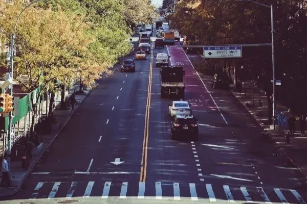 It's actually pleasing to the eyes if you understand the each line A road with various road line types