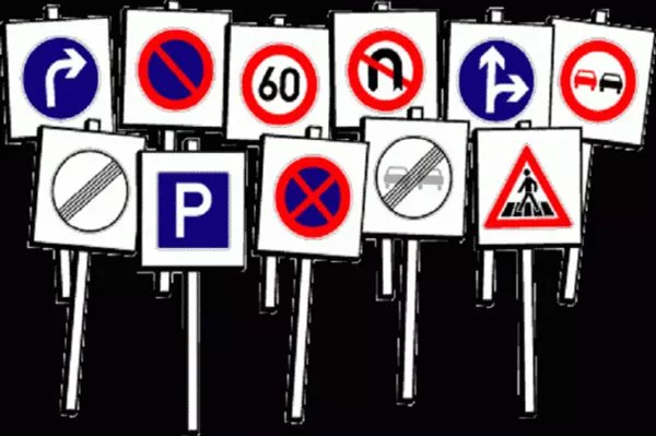 road signs