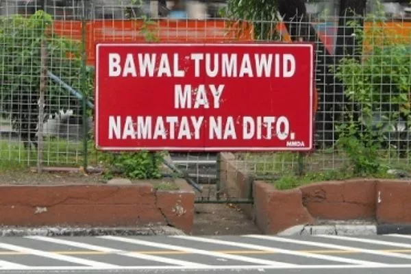 A LTO sign in the PH in red