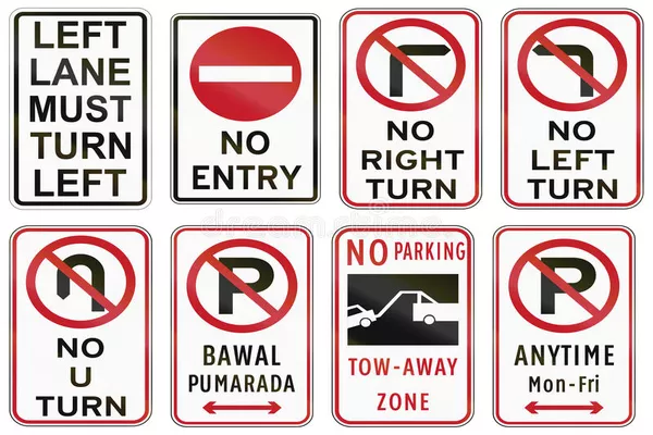 commong road signs to remember when driving in PH