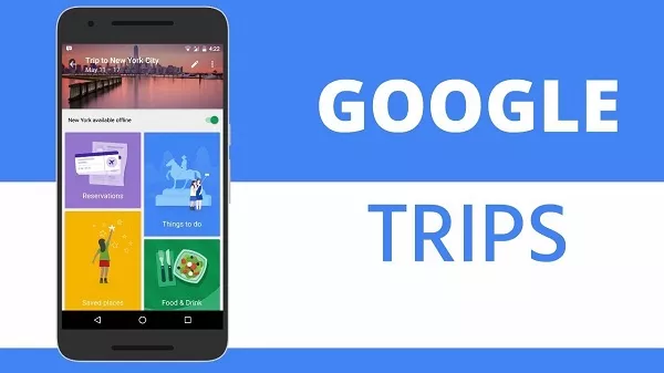 Goggle trip app