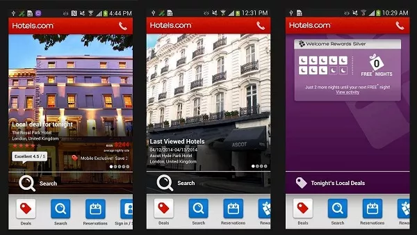 hotels.cpm app