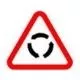 Roundabout ahead