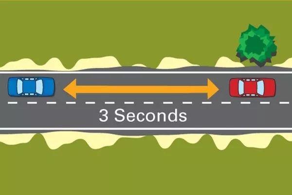 safe distance in driving