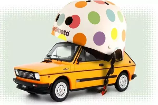 Equipping your car with safety measures not only lowers insurance costs but also protects you and your passengers. helmet on car