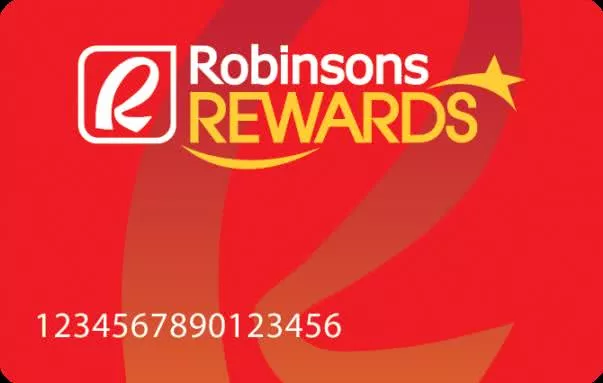 the Robinsons Rewards Card