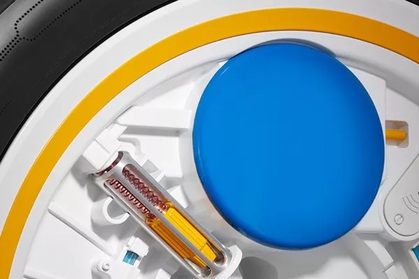 The goal of the CTIS is to let the system control the air pressure in each of the individual tires self-inflating tire ilustration