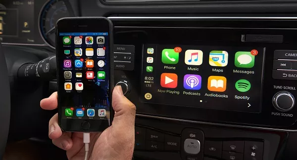 Features like Android Auto and Apple CarPlay convert the car's touchscreen into a controller for smartphones smartphone intergration