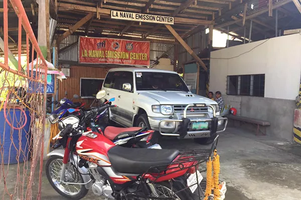 A test center in the Philippine province.