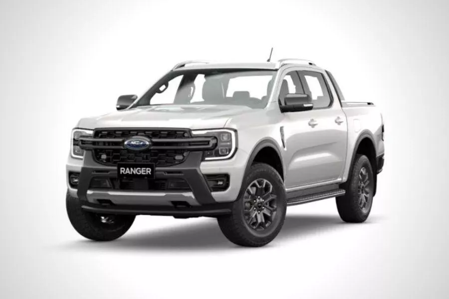 2023 Ford Ranger in Snowflake White Pearl