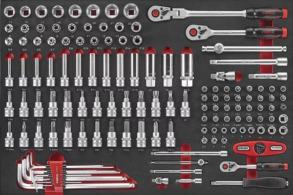 socket and screwdriver