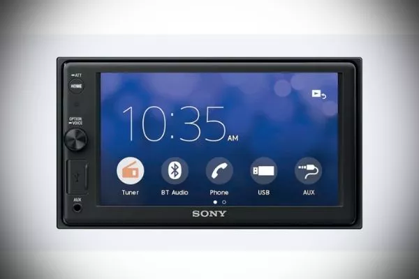 A picture of the Sony XAV-AX1000