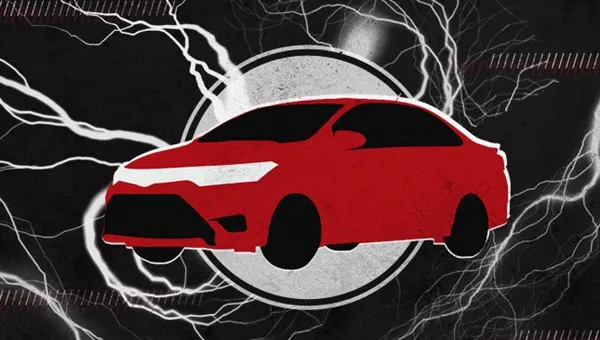 You may feel a sudden shock due to the rapid release of static electricity static electricity car