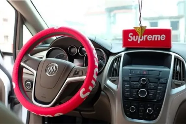 Supreme steering wheel cover