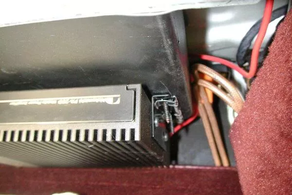 stereo under the car seat