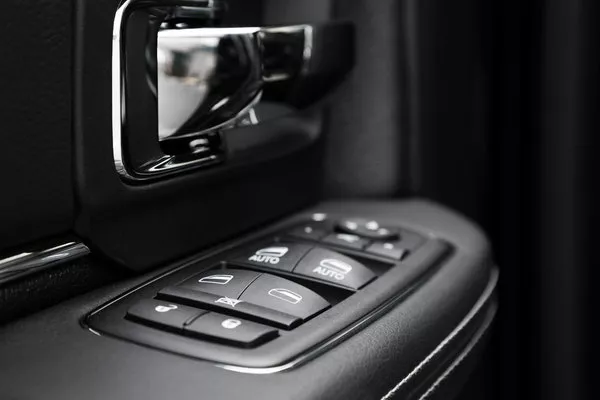 Power windows buttons
